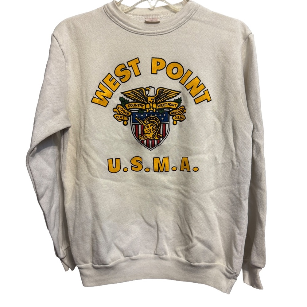Vintage USMA United States Military Academy West Point Crewneck Sweatshirt, Med